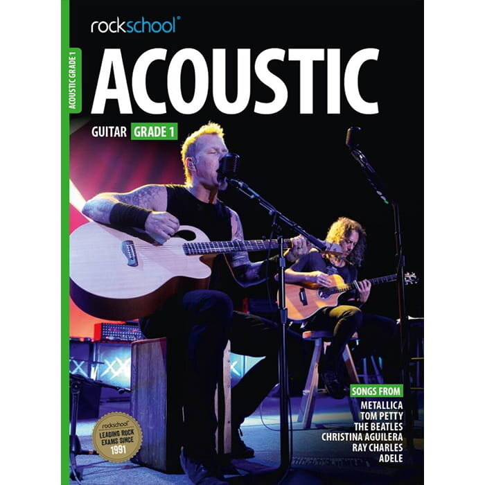 Rockschool Acoustic Guitar Grade 1 2016 Gtr Book