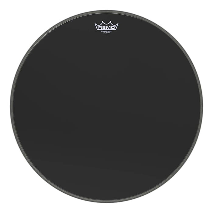 Remo Powerstroke P3 Ebony Bass Drumhead 20"