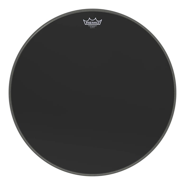Remo Powerstroke P3 Ebony Bass Drumhead 22"