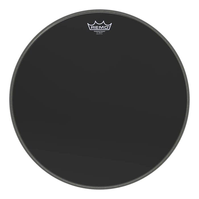 Remo Powerstroke P3 Ebony Bass Drumhead 18"