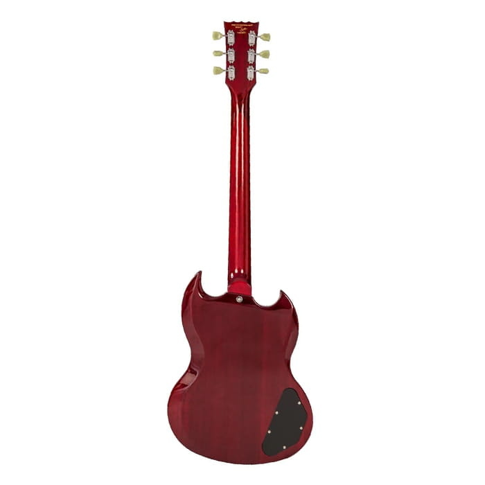 Vintage VS6 L/Hand Guitar- Cherry Red