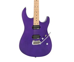 Vintage V6 24 Electric Guitar - Pasadena Purple