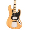 Vintage VJ74 Left Hand Bass - Maple Board - Natural Ash Body