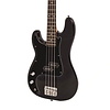 Vintage V40 Coaster Left Handed Bass Guitar Pack - Gloss Black