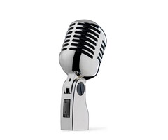 Stagg MD007CRH Dynamic Microphone 50'S Chrome