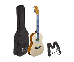 Koda 3/4 Size Acoustic Guitar Pack Natural