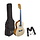 3/4 Size Acoustic Guitar Pack Natural