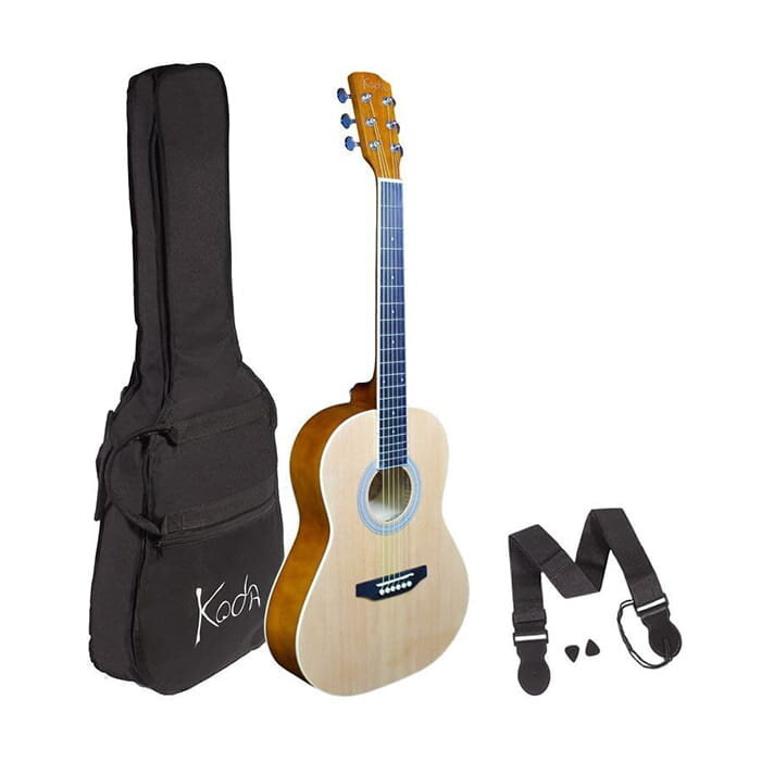 Koda 3/4 Size Acoustic Guitar Pack Natural