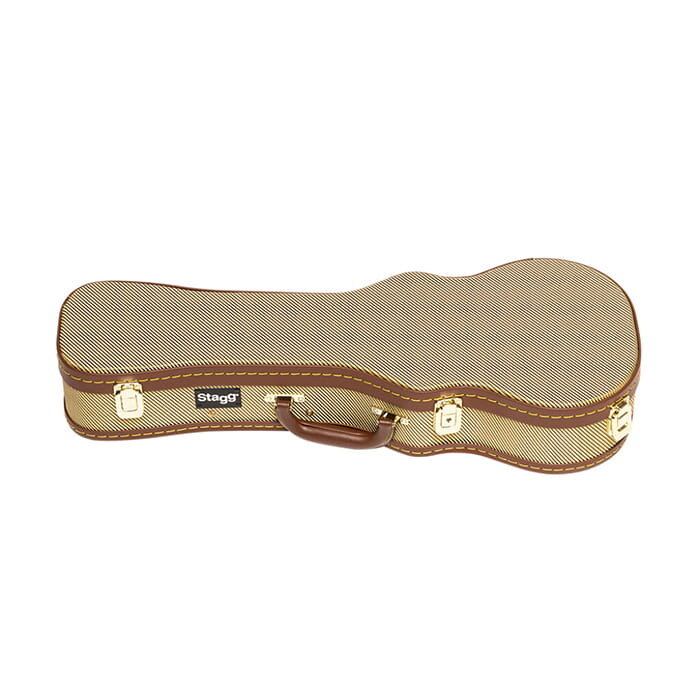 Stagg GCX-UKC Gold Tweed Concert Ukulele Case