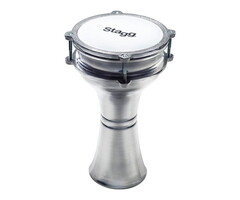 Stagg 15 CM Plain Aluminium Darbuka