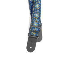 Stagg Woven Strap Nylon Jimi Blue