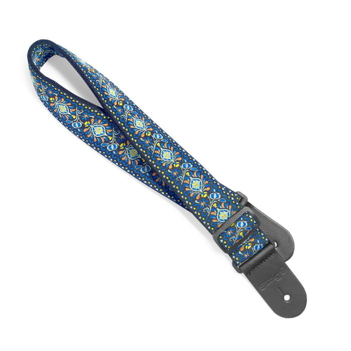Stagg Woven Strap Nylon Jimi Blue