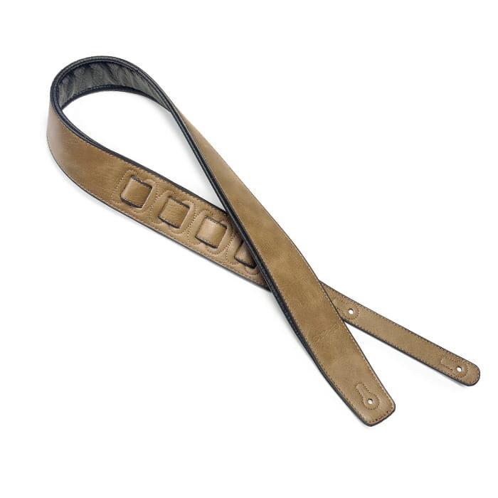 Stagg Padded Leather Strap Copper
