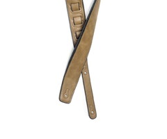 Stagg Padded Leather Strap Copper