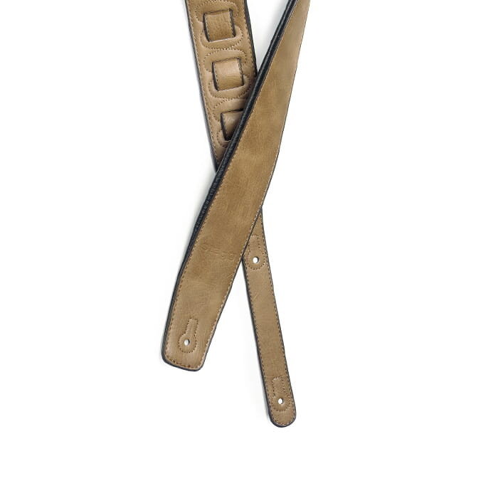Stagg Padded Leather Strap Copper