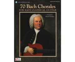 Johann Sebastian Bach: 70 Bach Chorales For Easy Classical Guitar