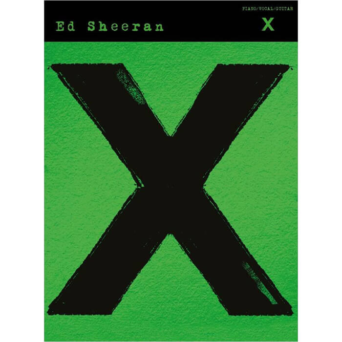 Sheeran Ed X Piano Vocal Guitar Book