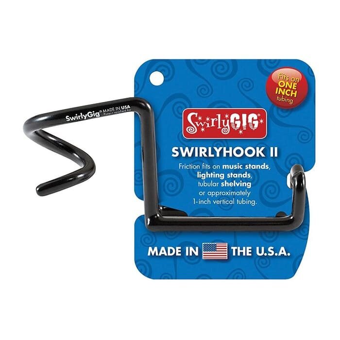 The SwirlyHook II - Accessory Holder 1" Tubing