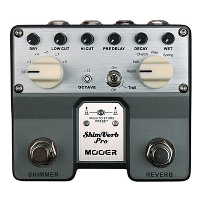 Mooer Shimverb Pro Digital Reverb Twin Pedal