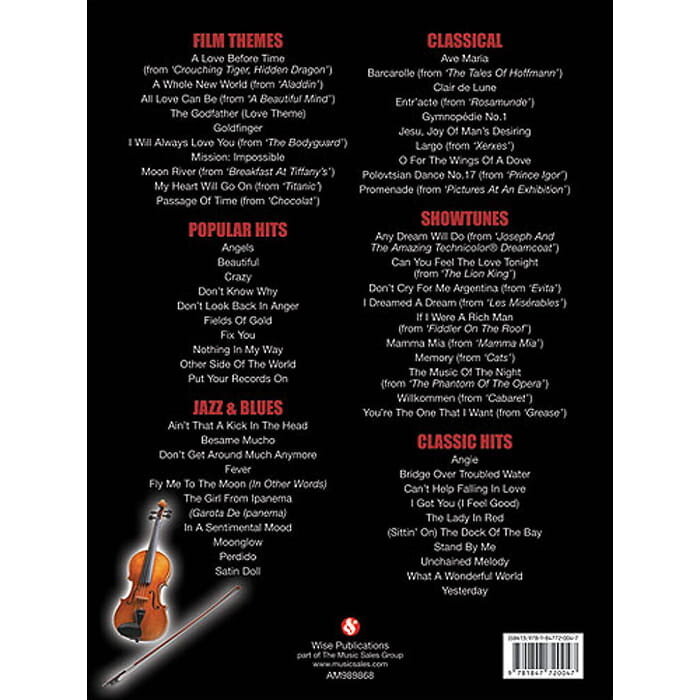 Great Violin Solos VLN Book