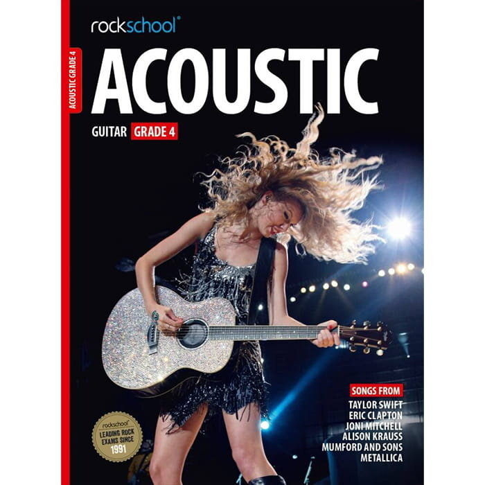 Rockschool Acoustic Guitar Grade 4 2016 GTR Book