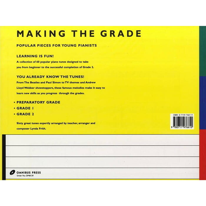 Making The Grade: Complete Beginners Programme (Piano)