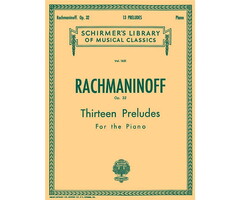 Sergei Rachmaninov:  Thirteen Preludes For  Piano Op. 32