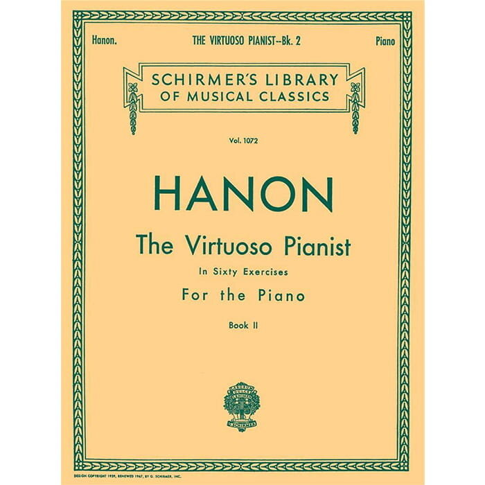 Charles Hanon: The Virtuoso Pianist In Sixty Exercises For The Piano (Book II)