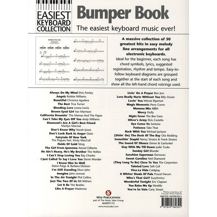 Easiest Keyboard Collection Bumper Book KBD Book
