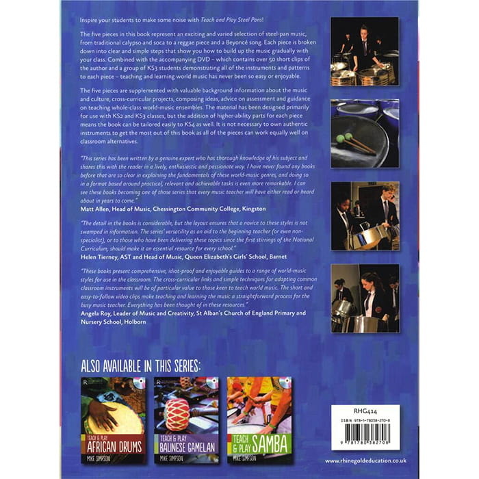 Mike Simpson: Teach And Play Steel Pans
