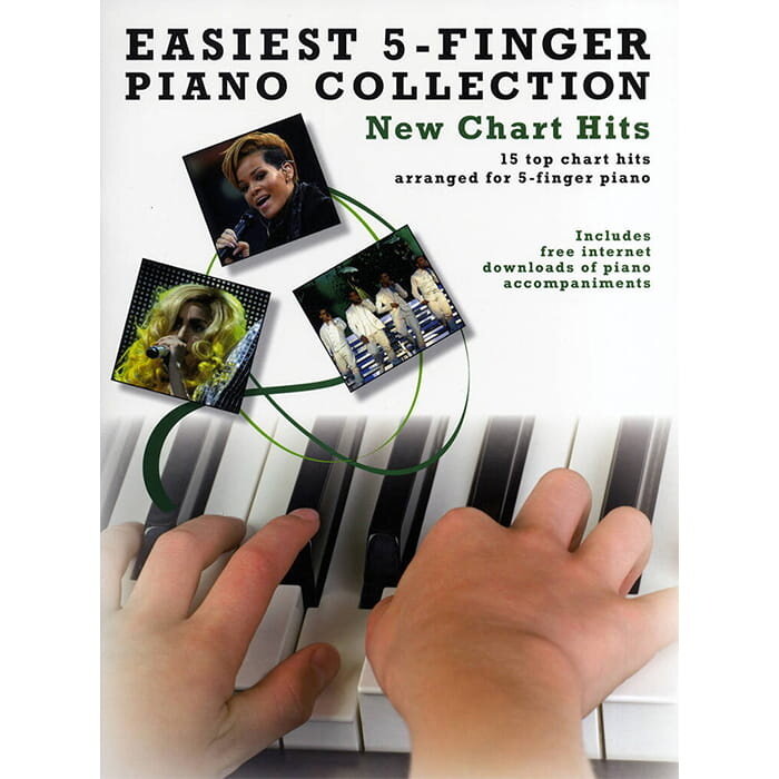 Easiest 5 Finger Piano Collection New Chart Hits
