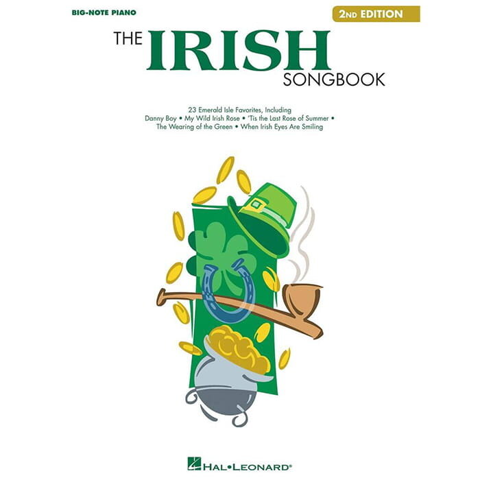 The Irish Songbook   Second Edition (Big Note Piano) Pf