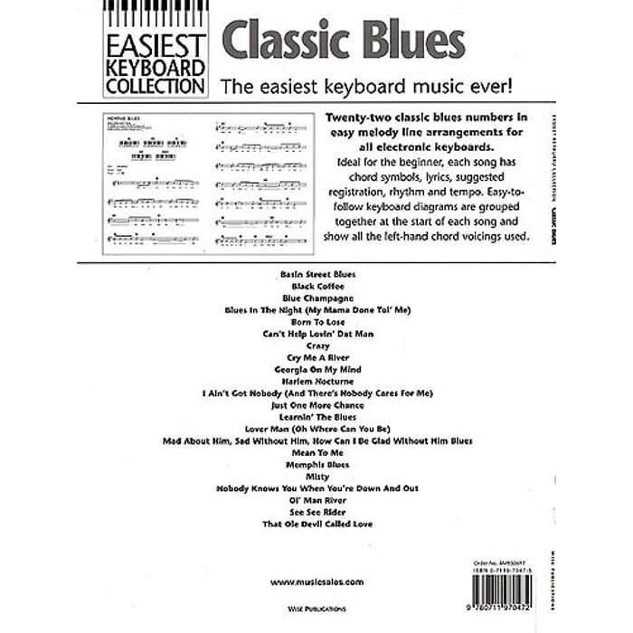 Easiest Keyboard Collection: Classic Blues