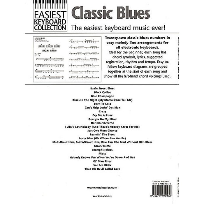Easiest Keyboard Collection: Classic Blues