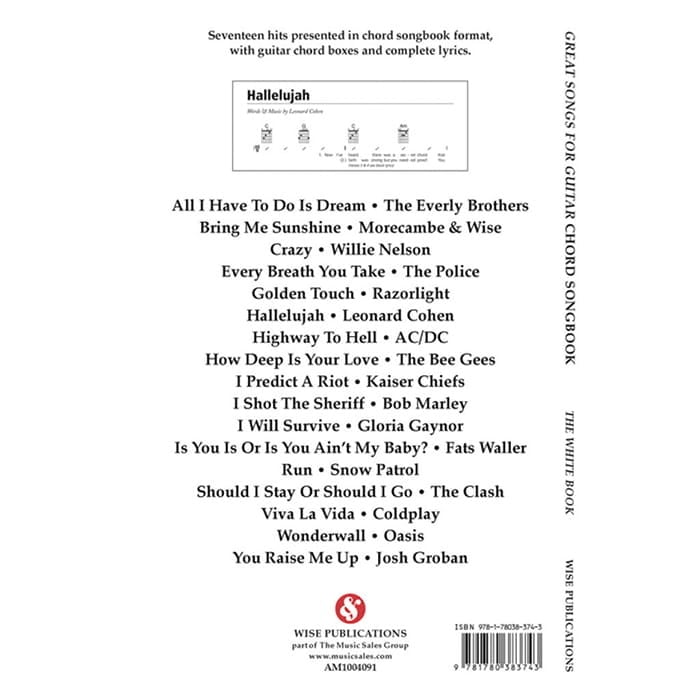 Great Songs For Guitar Chord Son