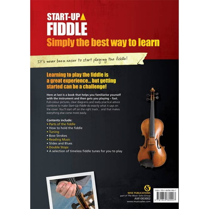 Startup Fiddle Violin Book