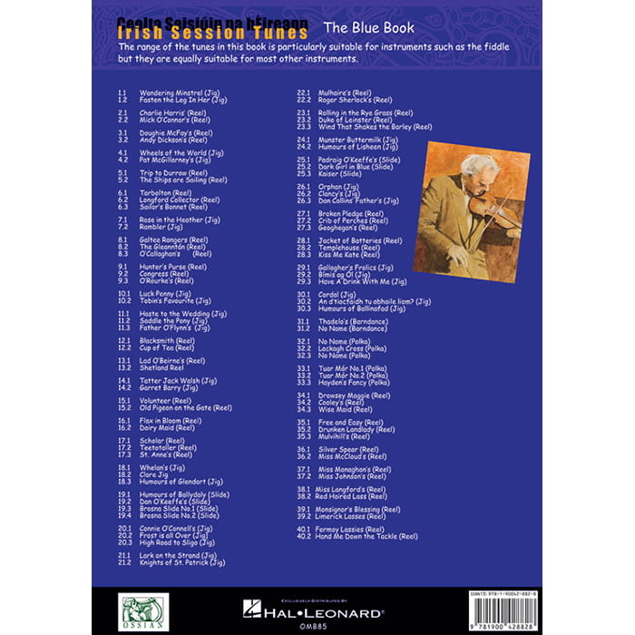 Irish Session Tunes Blue Book (Cd Edition)