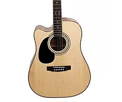 Cort AD880CE Left Handed Electro-Acoustic Natural Satin Finish