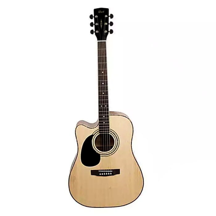 Cort AD880CE Left Handed Electro-Acoustic Natural Satin Finish