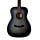 AF550 Open Pore Acoustic Guitar - Black