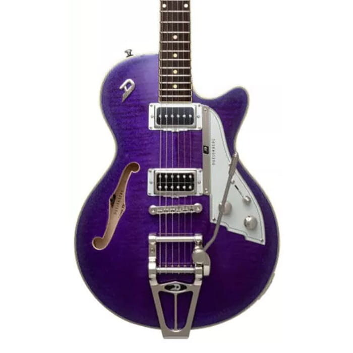 Duesenberg Starplayer TV Electric Guitar - Galaxy Purple Burst