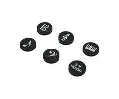 Music Notes Magnets - 6 Pack