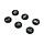 Music Notes Magnets - 6 Pack