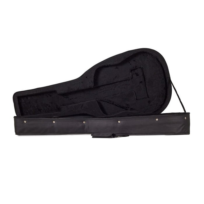 Koda Acoustic Guitar Black Foam Case, 7Mm Black Plush Interior