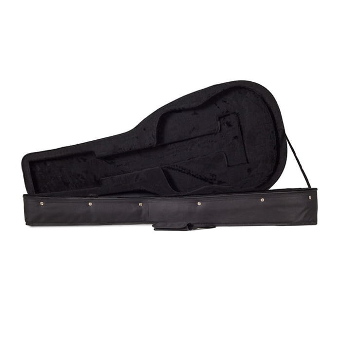 Koda Acoustic Guitar Black Foam Case, 7Mm Black Plush Interior