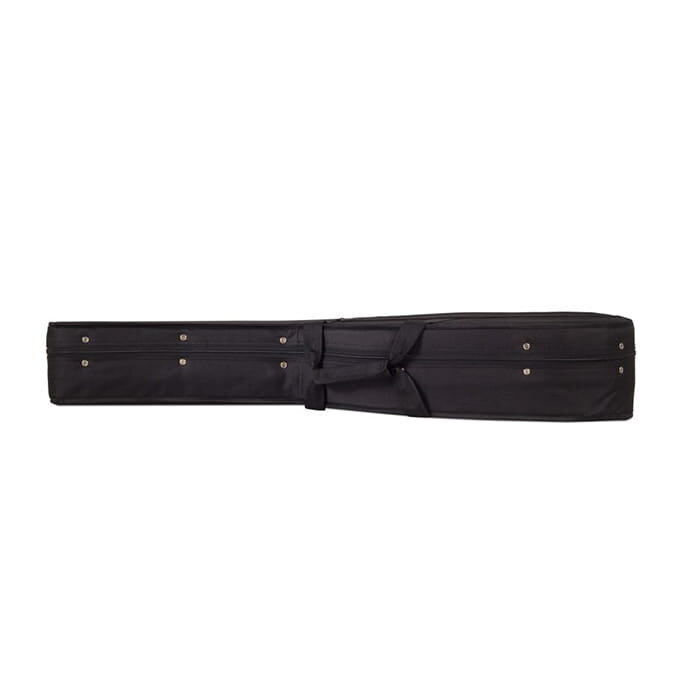 Koda Acoustic Guitar Black Foam Case, 7Mm Black Plush Interior