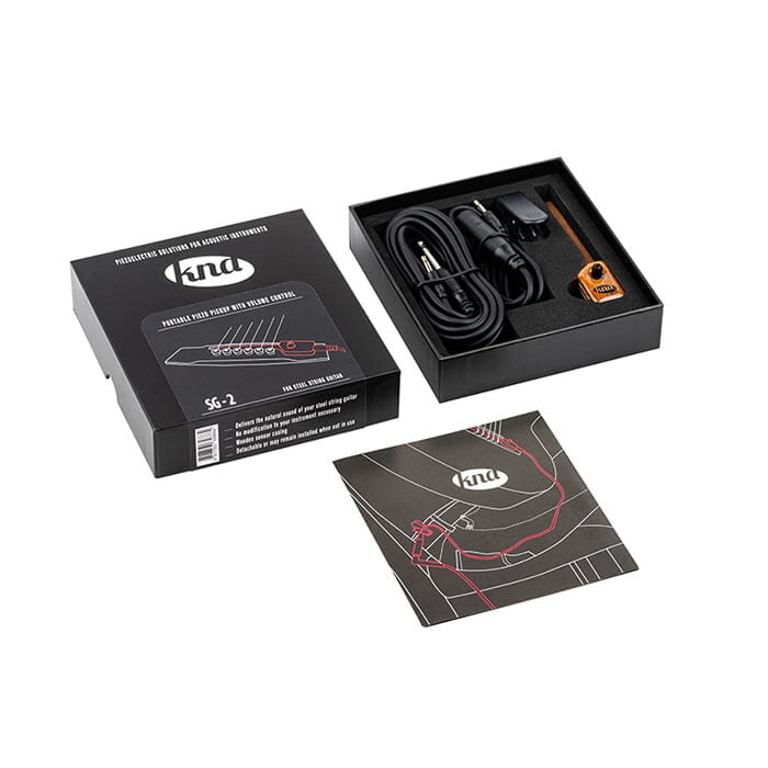 KNA Acoustic/Steel String Guitar Bridge Piezo W Vol & Cable