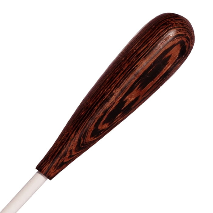 Montford Baton 14" White Lacquer Wenga Taper