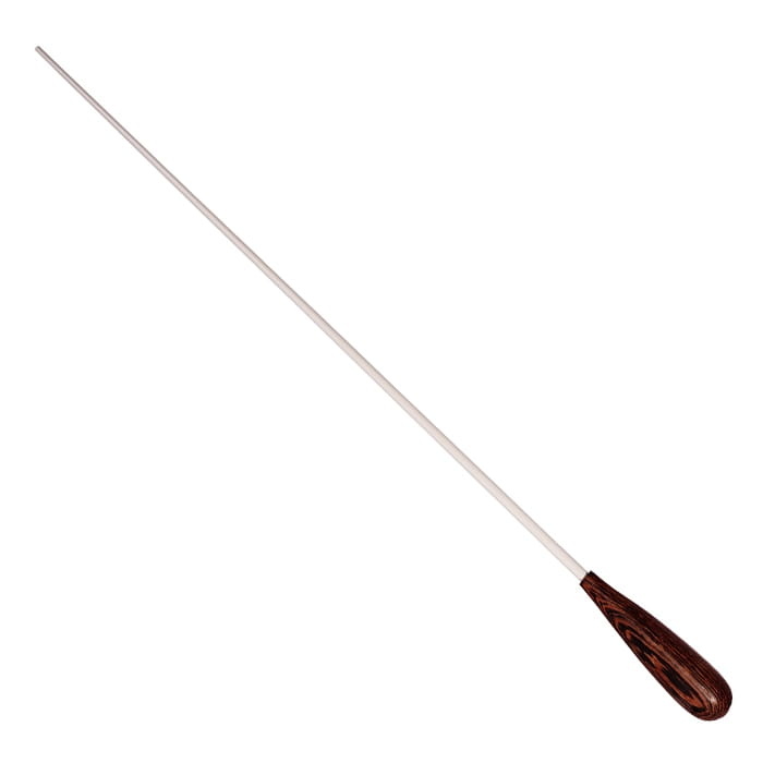 Montford Baton 14" White Lacquer Wenga Taper