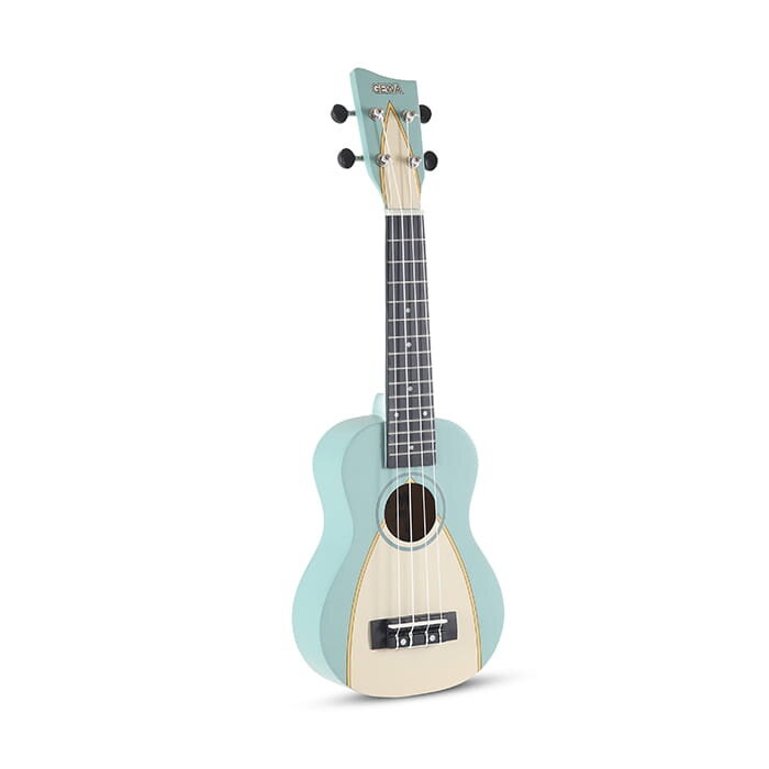 Gewa Soprano Ukulele Monoa W-SO-GR, with Bag